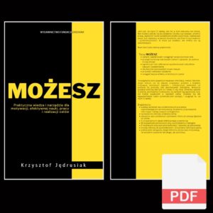 okładka na ebook "możesz" autor krzysztof jędrusiak