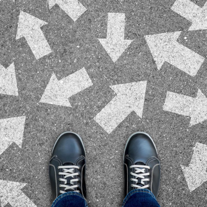 strzałki że najlepsza książka motywacyjna, motywacja wewnętrzna i wyznaczenie celów nic nie da jak nie ustalanie priorytetów